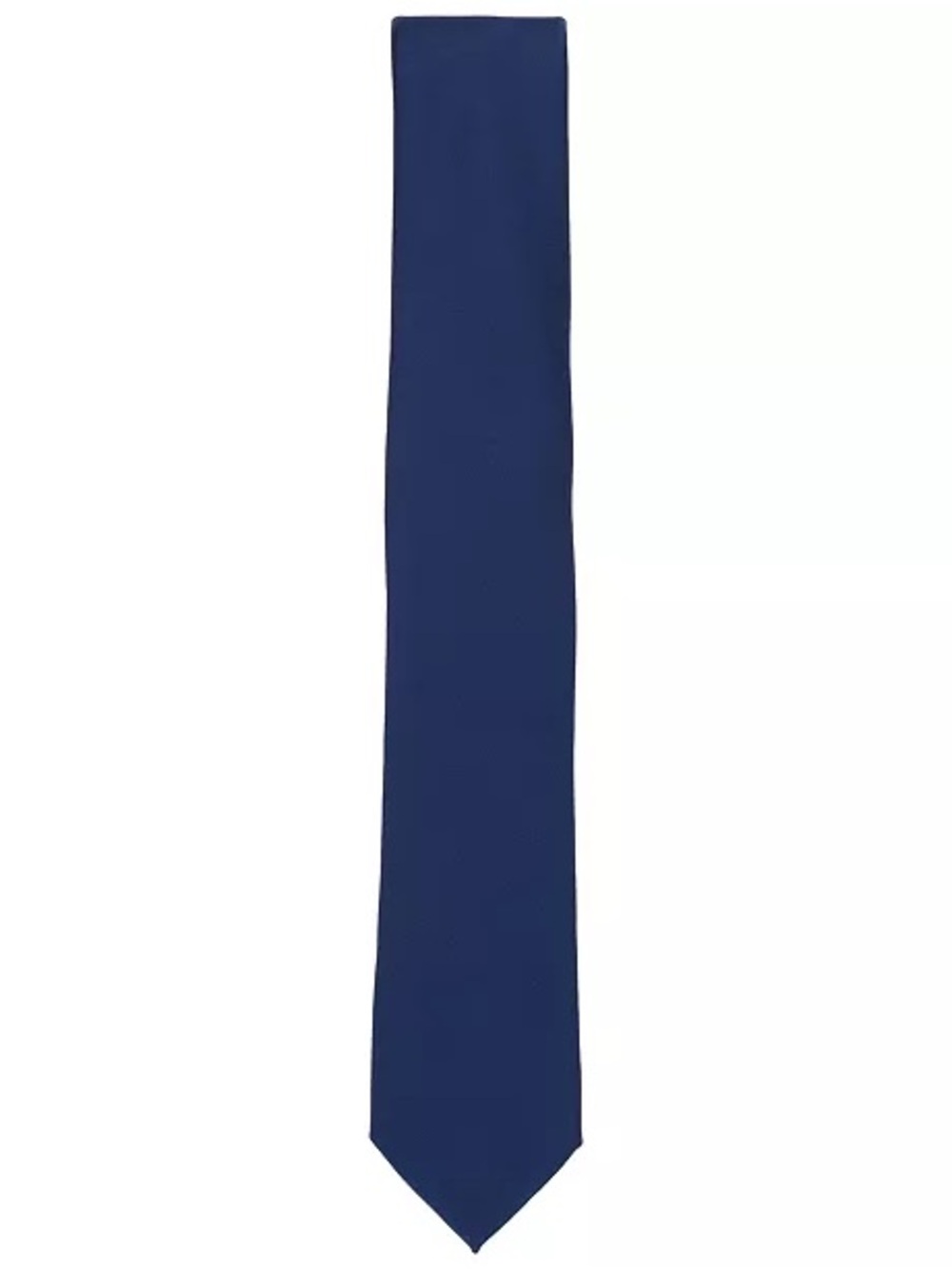 Bar III Men's Logan Solid Tie Navy Blue One Size
